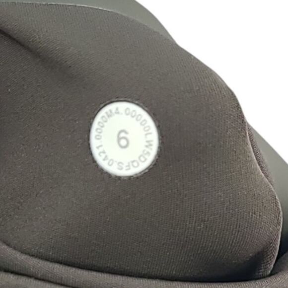 Lululemon Base Pace High-Rise Tight 28" Army Green Sz 6 EUC Nulux Run - Picture 5 of 5